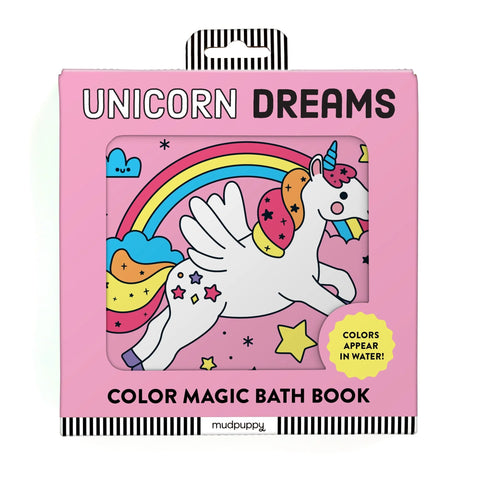 Unicorn Dreams Color Magic Bath Book