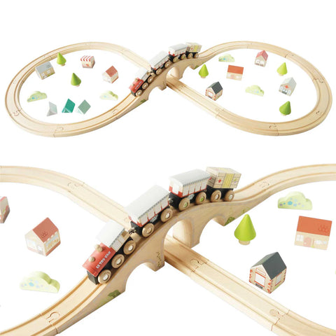 Figure of 8 Train Set 40 Pcs