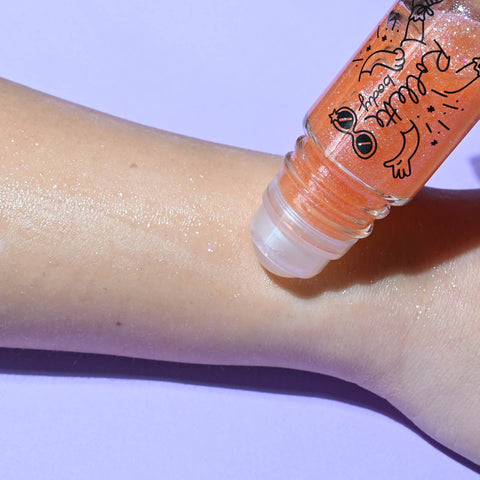 Kids Body Glitter ROLLETTE Peach