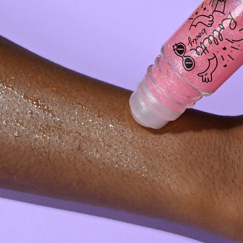Kids Body Glitter ROLLETTE Raspberry