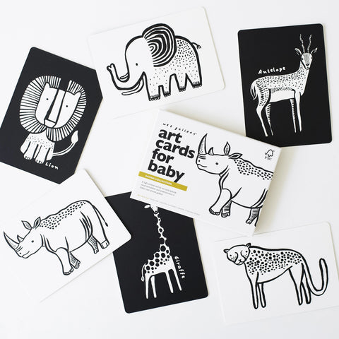 Art Cards For Baby Safari