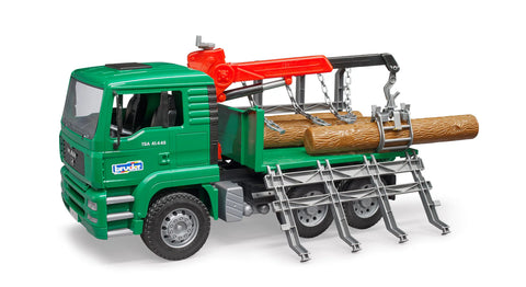 MAN Timber Truck w/ Loading Crane