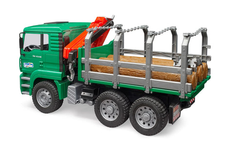 MAN Timber Truck w/ Loading Crane