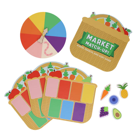 Market Match-Up!: A Spin, Search, and Sort Game