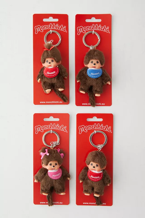 BLIND PICK Monchhichi Classic Plush Keychain