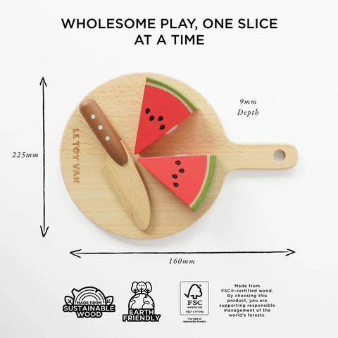 Wooden Chopping Board & Sliceable Play