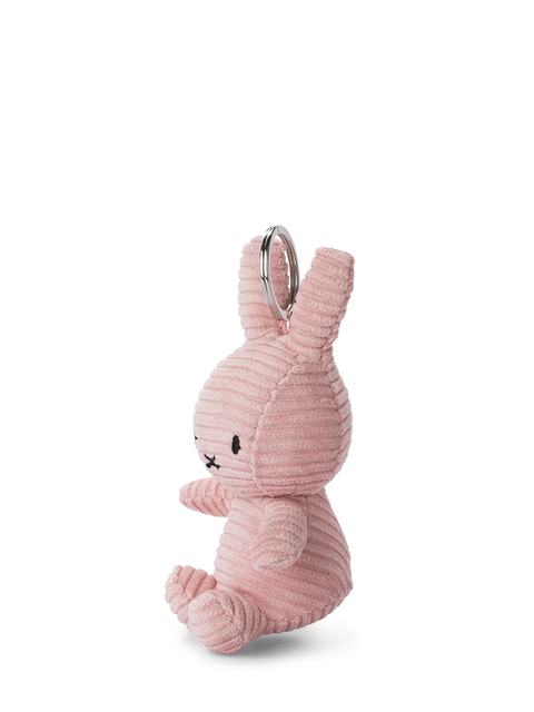 Keychain Plush MIFFY Corduroy 4" Pink