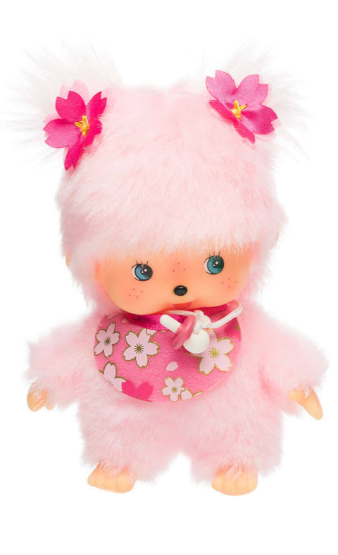 Monchhichi Classic Bebichhichi Sakura Cherry Blossom