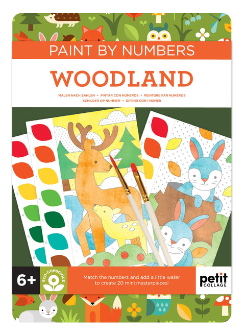 Paint by Numbers: Woodland