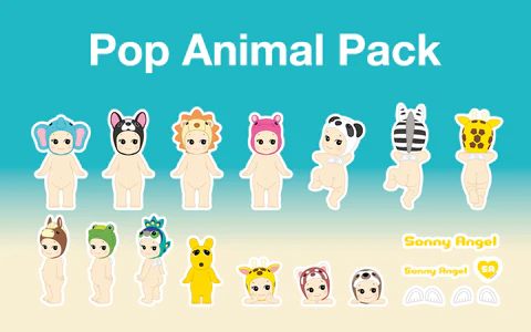 Sonny Angel Sticker Pack - Vol. 1