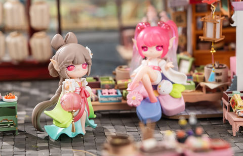 Sjxx Rolife Suri's Lingfeng Town Figure Dolls Blind Box