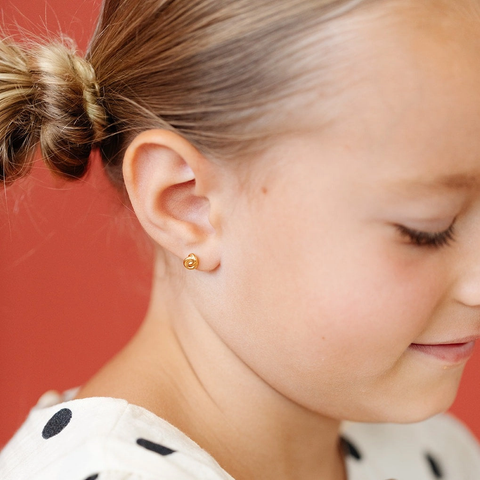 Knot Earrings - 18K Gold Plated, Hypoallergenic