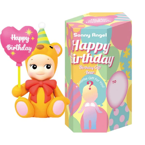 Birthday Bear Series- Sonny Angel