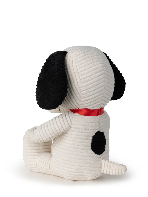 Plush PEANUTS SNOOPY ECO Corduroy Cream 11"