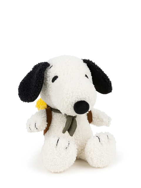 PEANUTS SNOOPY with Woodstock in Backpack 8"