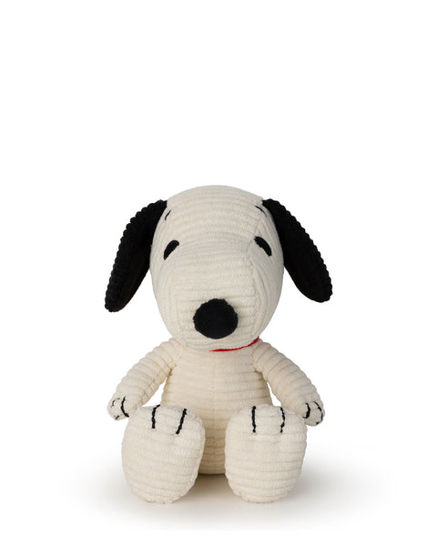 Plush PEANUTS Snoopy Sitting Cream Corduroy 5"