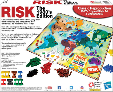 Risk® The 1980's Edition