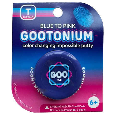 Gootonium: Thermo Blue To Pink Putty - 20g