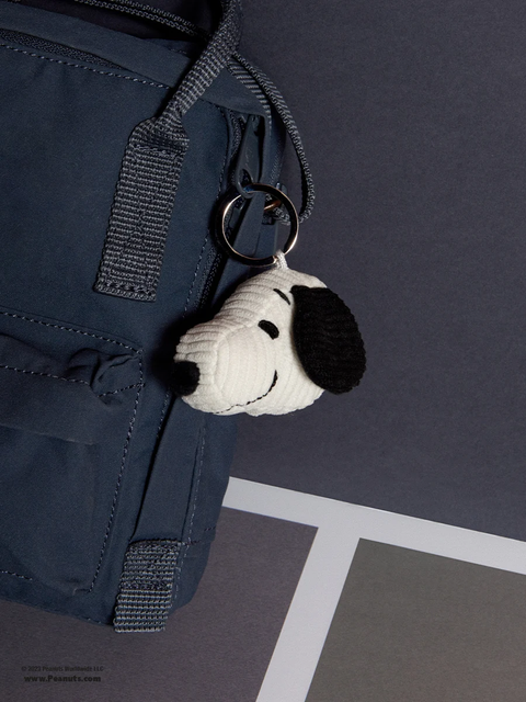 PEANUTS SNOOPY HEAD Keychain Cream