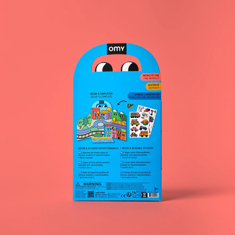 Montessori Decor Stickers - Vroom Vroom