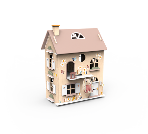 Flowers Cottage with Starter Set Includes 1 Character