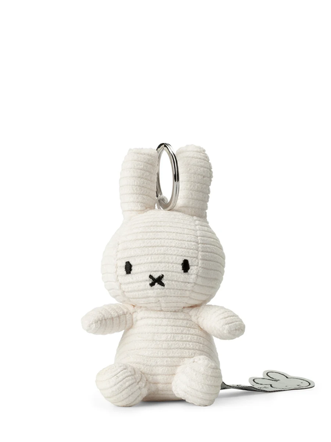 Keychain Plush MIFFY Corduroy 4" Off White