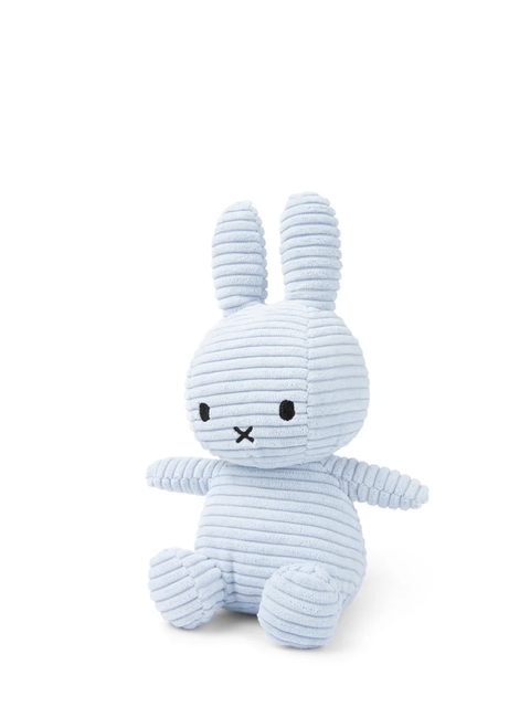 Miffy ECO Corduroy Ice Blue 9"