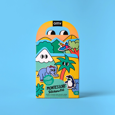 Montessori Decor Stickers - Animals