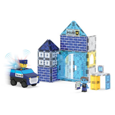 MAGNA-TILES® Police  Station