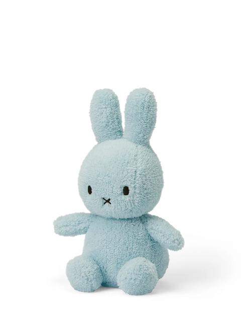 Plush MIFFY Sitting Terry Light Blue 9"