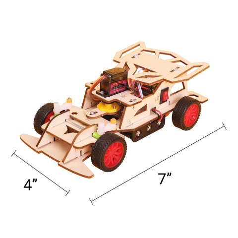 Steering Remote Controlled Car Diy Kit