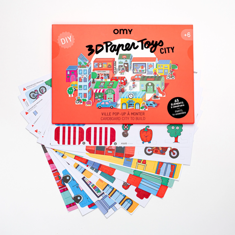 3D Paper toys - City