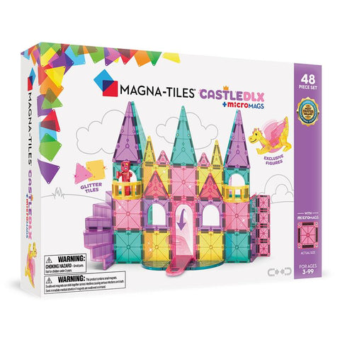 MAGNA-TILES® Castle Deluxe™ 48 Piece Set