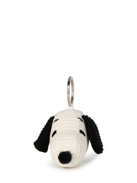 PEANUTS SNOOPY HEAD Keychain Cream