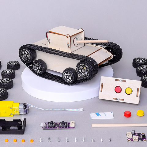 Remote Controlled Tank Diy Kit