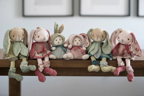 Plush Bunny Rabbit Nature collection.