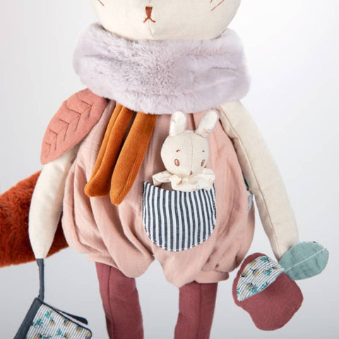 Lune the Rabbit - Stuffed Activity Toy