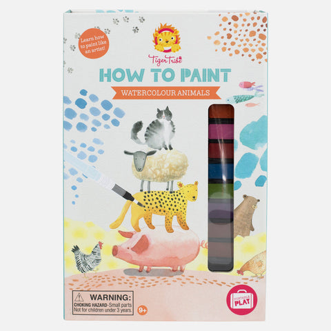 How to Paint - Watercolour - Animals