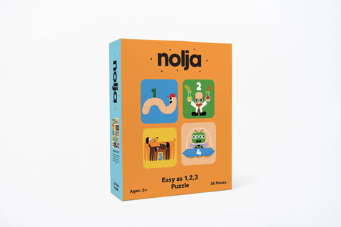 Easy As 1,2,3 - 36 Piece Jigsaw Puzzle