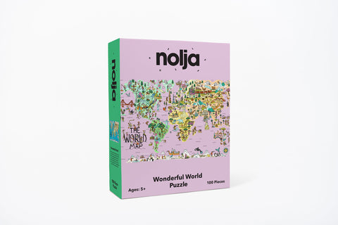 Wonderful World 100 Piece Jigsaw Puzzle