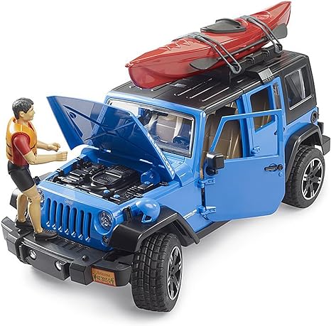 Wrangler Rubicon w Kayak and Figure