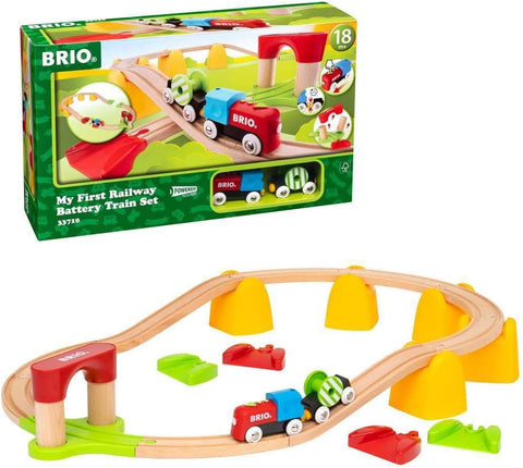 BRIO World Train Set, My First Railway Battery Train Set