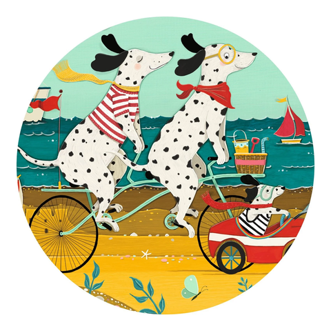 Silhouette Ollie the Dalmatian 24pc