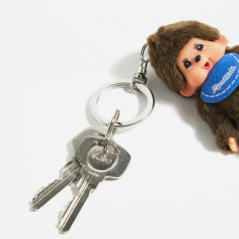 BLIND PICK Monchhichi Classic Plush Keychain