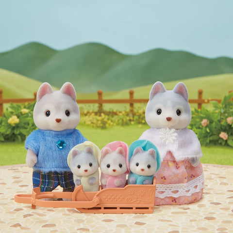 HUSKY FAMILY CALICO CRITTERS