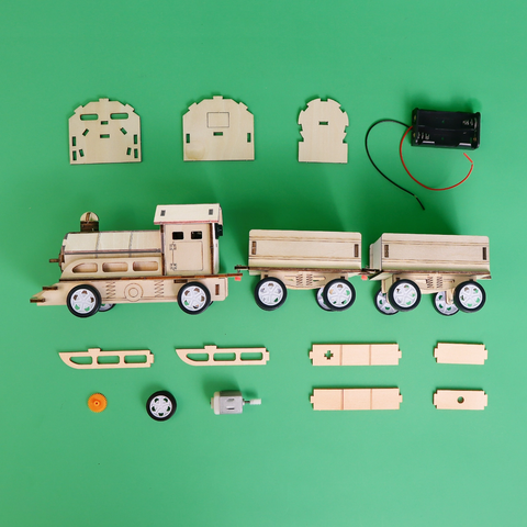 Train Diy Kit, Educational Stem
