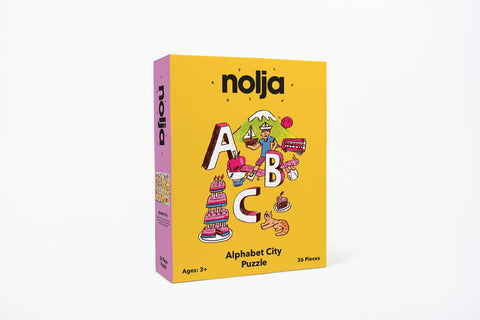 Alphabet City 36 Piece Jigsaw Puzzle