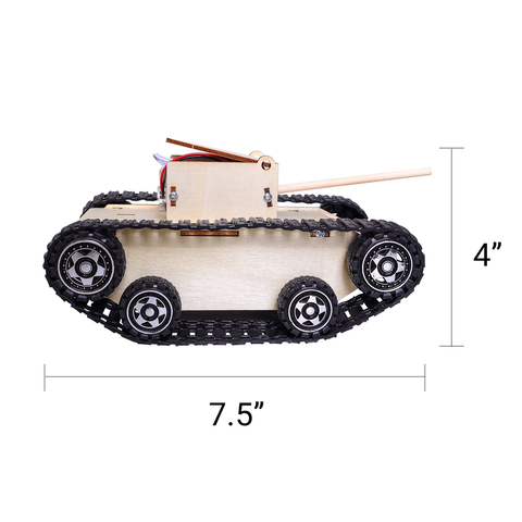 Remote Controlled Tank Diy Kit
