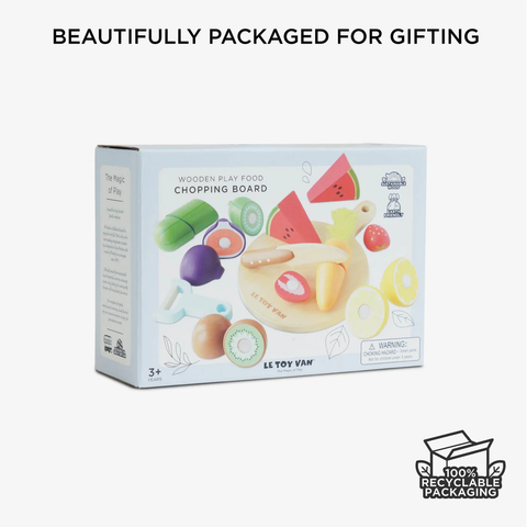 Wooden Chopping Board & Sliceable Play