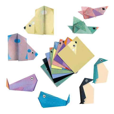 Origami Polar Animals